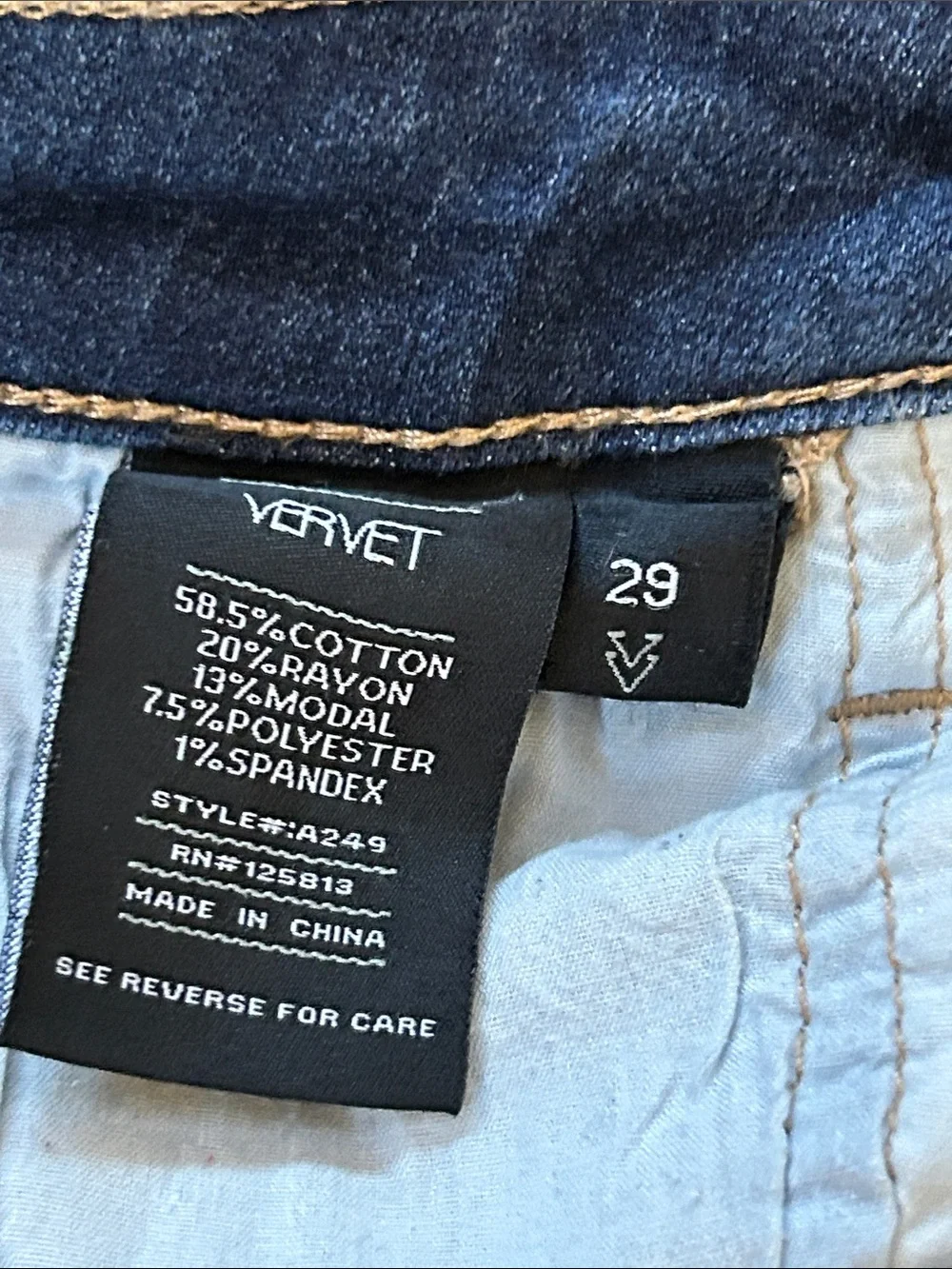 Vervet Ankle Skinny Jeans